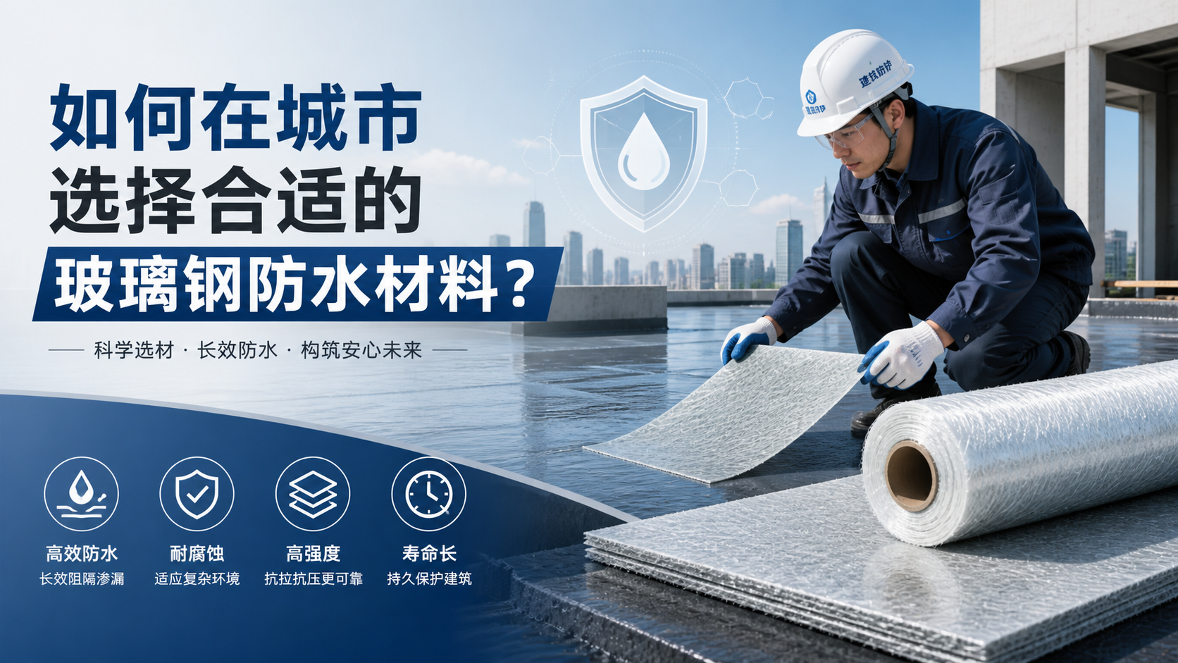如何在武威选择合适的玻璃钢防水材料？