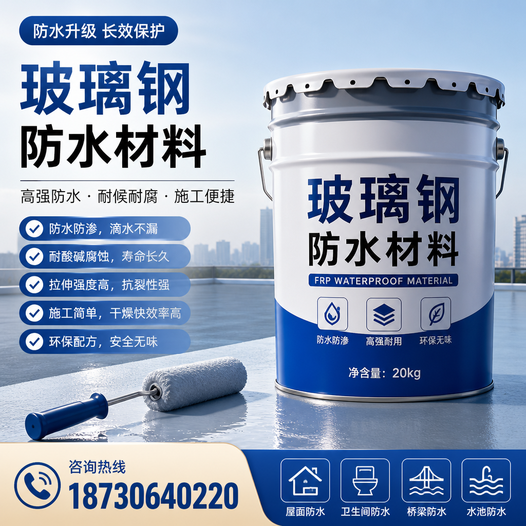 专家解析:玻璃钢防水材料的市场前景分析在 武威