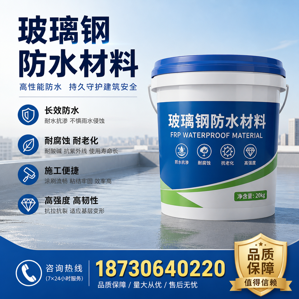 专家解析:玻璃钢防水材料的市场前景分析在 武威