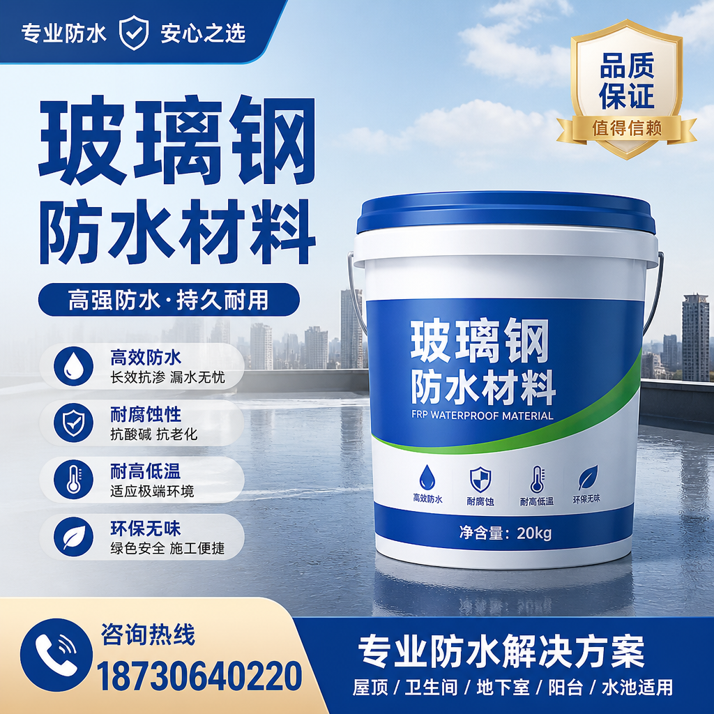 了解玻璃钢防水材料的市场趋势,武威 企业不可不知