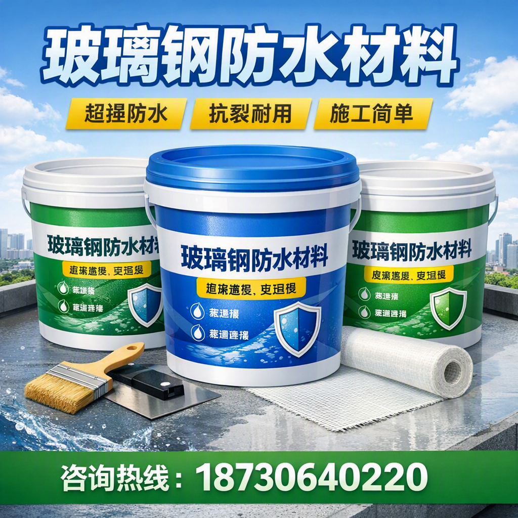 了解玻璃钢防水材料的市场趋势,武威 企业不可不知